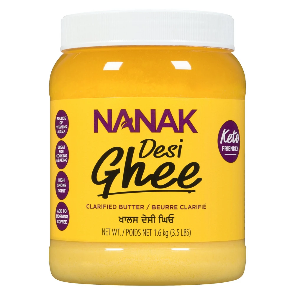 Pure Desi Ghee 1.6 kg, Clarified Butter. Source of Energy