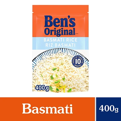 BEN'S ORIGINAL Basmati Rice, 400g Bag, Perfect Every Time™