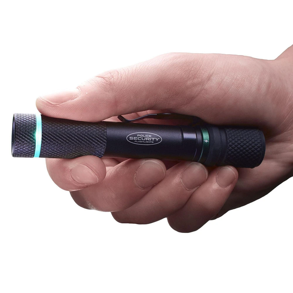 Police Security Lampe de poche rechargeable Aura-RS 260 Lumen Lampe de poche rechargeable