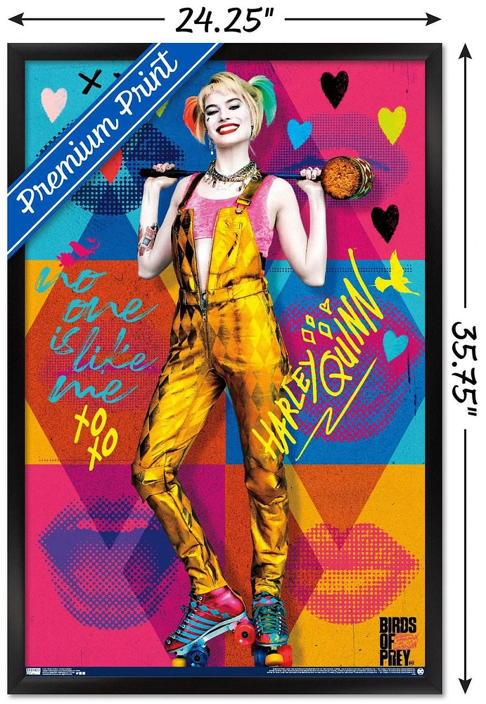 DC Comics Movie - Birds of Prey - Harley Quinn - Hammer Wall Poster, 22.375" x 34"