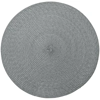 Napperon tissé solide rond hometrends 15 po rond