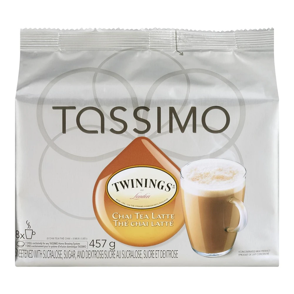 Twinings Tassimo Twinnings Chai Tea Latte T-Discs