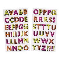 Create Out Loud 1.25 in. Neon Iron-On-Letters by Horizon Group USA