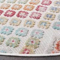 SAFAVIEH Cabana Aurora Tapis Intérieur/Extérieur Floral