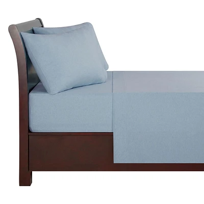 Ensemble de draps en jersey ultra doux Mainstays Taille : 1 place - Très grand