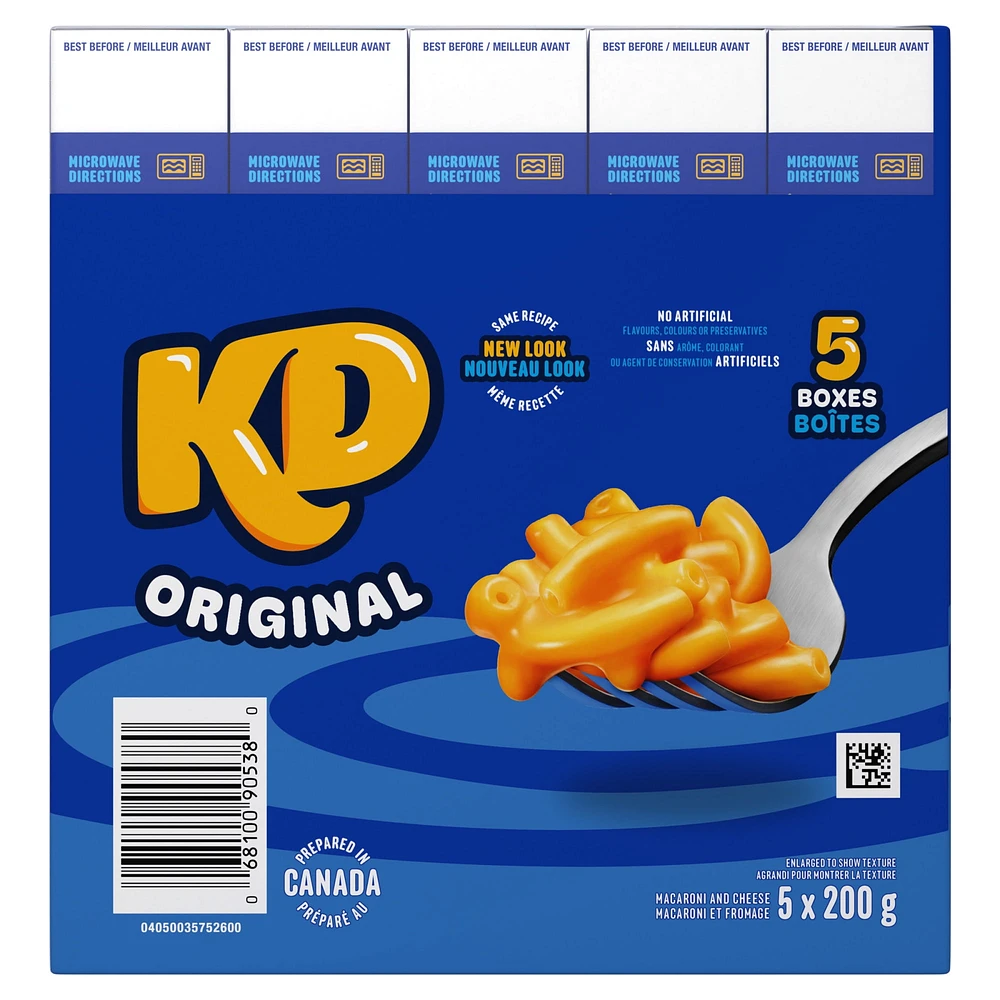 Kraft Dinner Original - 200g (5-Pack) 200 G