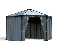 CANOPIA by PALRAM Shade Curtains Kit for Roma Gazebo