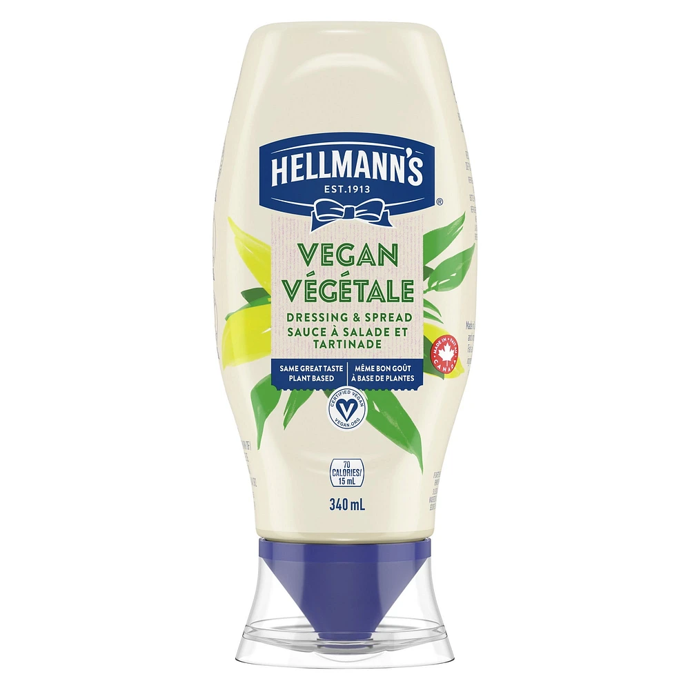 Hellmann's Vegan Dressing & Sandwich, 340 mL Vegan Dressing