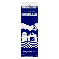 Northumberland Partly Skimmed 2% Milk, 1 L