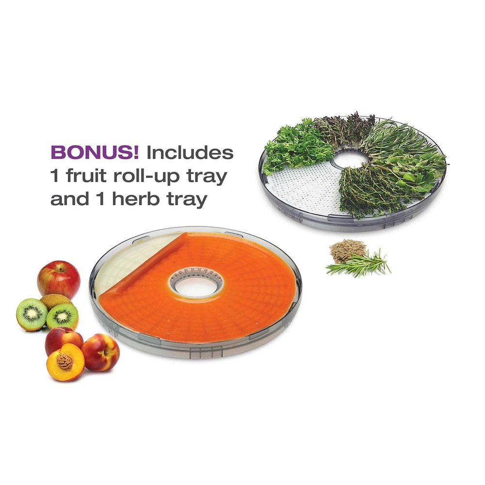 Salton Déshydrateur Pour Aliments DH1454 5 Plateaux Escamotables