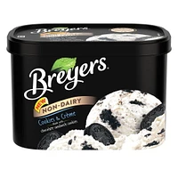 Breyers Non Dairy Cookies + Cream Frozen Dessert 1.66 Lt