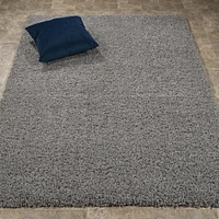 Ottomanson Non-Slip Rubberback Soft Shag Runner Rug for Hallway and Bathroom, Area Rug for Living Room, Bedroom, Dining Room