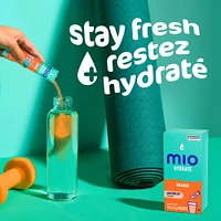 Hydrate Aromatisant D'Eau Liquide Orange Avec Électrolytes, 5 G Paquets, 10 Ct Boîte Mio hydrater orange 3.8G X 10