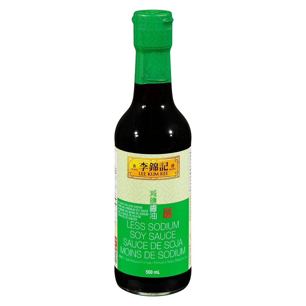 Lee Kum Kee Soy Sauce, Low Sodium, 16.9 fl oz, Lee Kum Kee Soy Sauce, Low Sodium, 16.9 fl oz