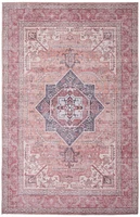 ECARPET Heriz Indoor Area Rug Flatweave Carpet for Living Room, Bedroom, Eco Friendly, Machine Washable