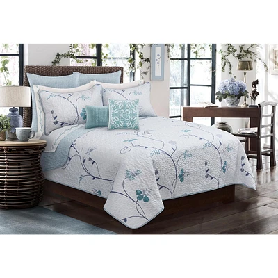 Safdie & Co. Quilt 3PC Set K Whisper
