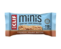 CLIF BAR, Mini Crunchy Peanut Butter Energy Bar, 70% Organic Ingredients, No Artificial Flavours, 28 g (Pack of 10)