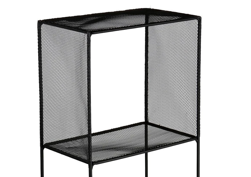 era Locker 4 Tier Tower black, 10.35in x 31.60in
