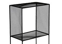 era Locker 4 Tier Tower black, 10.35in x 31.60in