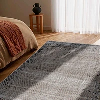 Tapis d'intérieur abstrait géométrique de la collection Rug Branch Sakarya