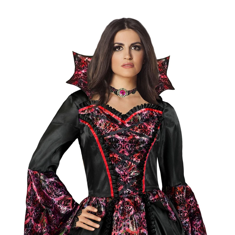 Costume de vampiresse de minuit pour femme TG.