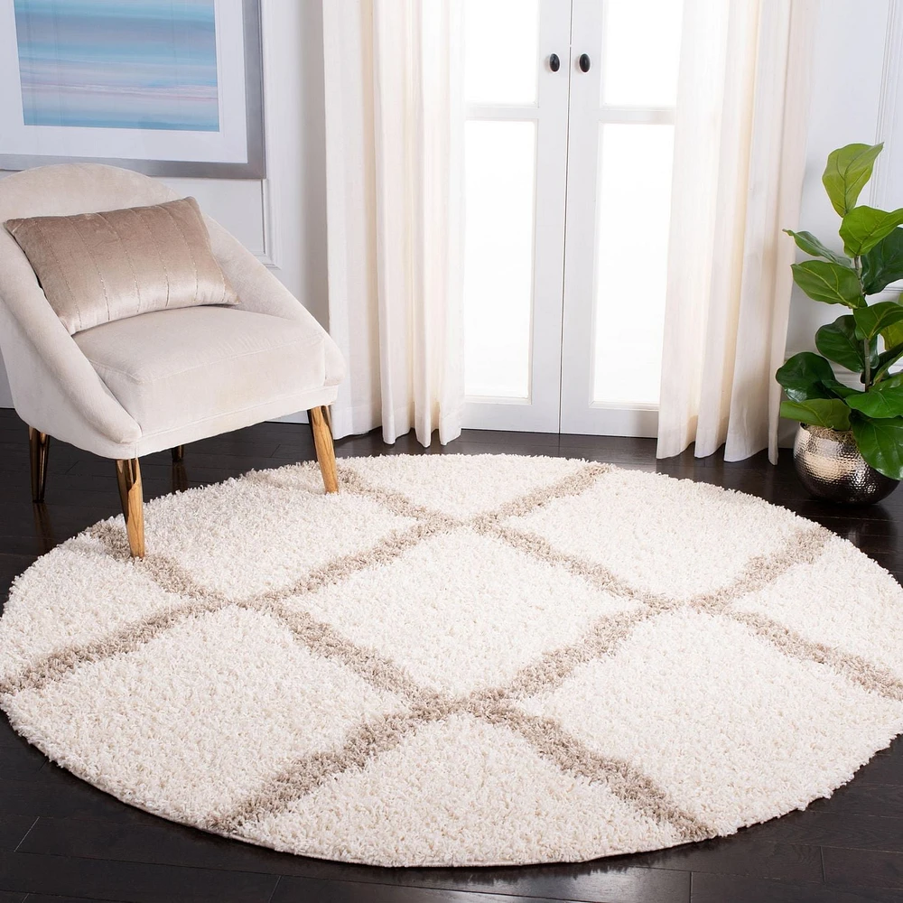 Safavieh Dallas Logan Tapis Géométrique Shag