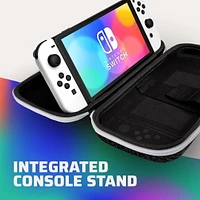 PDP Gaming Slim Deluxe Travel Case: Black & White, Switch Dlx Case Black/White