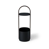 Table de rangement Umbra Bellwood, noir / noyer