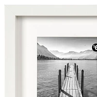 Cadre photo blanc MacIntyre 20.32x25.4 cm à 12x17 cm