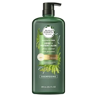 Herbal Essences bio:renew Hemp + Potent Aloe Sulfate Free Shampoo Frizz Control, 600 mL