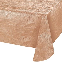 Tablecover Metallic Rose Gold 54" x 84"