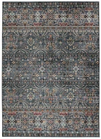 Tapis d'appoint lavable Grant 2 pi x 3 pi sarcelle et ivoire