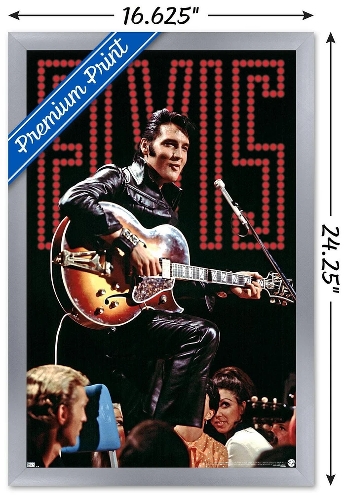 Elvis Presley - 68 Concert Wall Poster, 22.375" x 34"