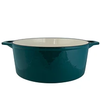 Taste of Home 7-quart Enameled Cast Iron Dutch Oven with Grill Lid