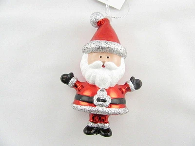 Holiday Times Glitter Santa