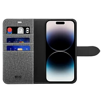 Blu Element Folio 2 in 1 iPhone 15 Pro Gravity Gray