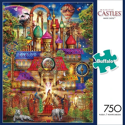 Buffalo Games Majestic Castles Magic Castle 750 Piece Jigsaw Puzzle