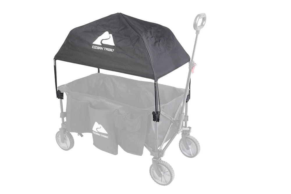 Ozark Trail Attachable Wagon Canopy, noir Auvent de wagon amovible