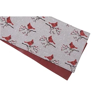 Chemin De Table En Tapisserie Multy Cardinal 36" - Ensemble De 2