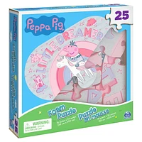 25-Piece Peppa Pig Foam Puzzle, for Families and Kids ages 4 and up
