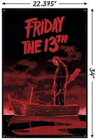 Friday The 13th - Boat Wall Poster, 22.375" x 34"