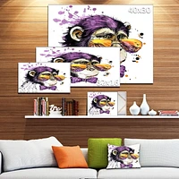 Impression sur toile « singe unique » Design Art