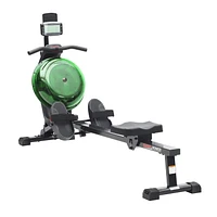 Sunny Health & Fitness Machine à ramer élite avec réservoir vertical à haute résistance, application SunnyFit Bluetooth exclusive