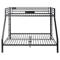 ACME Limbra Twin XL over Queen Bunk Bed in Sandy Black