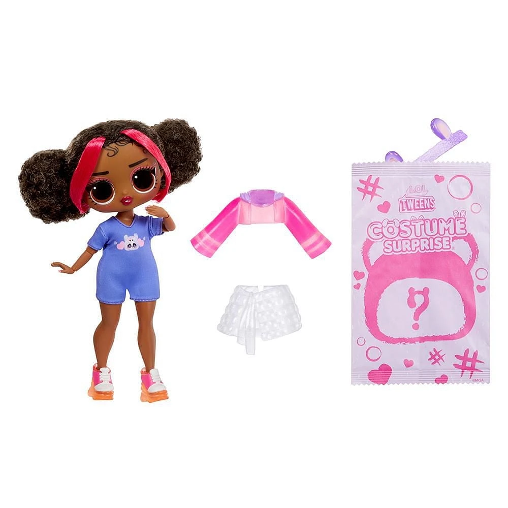 L.O.L. Surprise Tweens Costume Surprise™ Hoops Cutie Fashion Doll with Inflatable Panda Costume