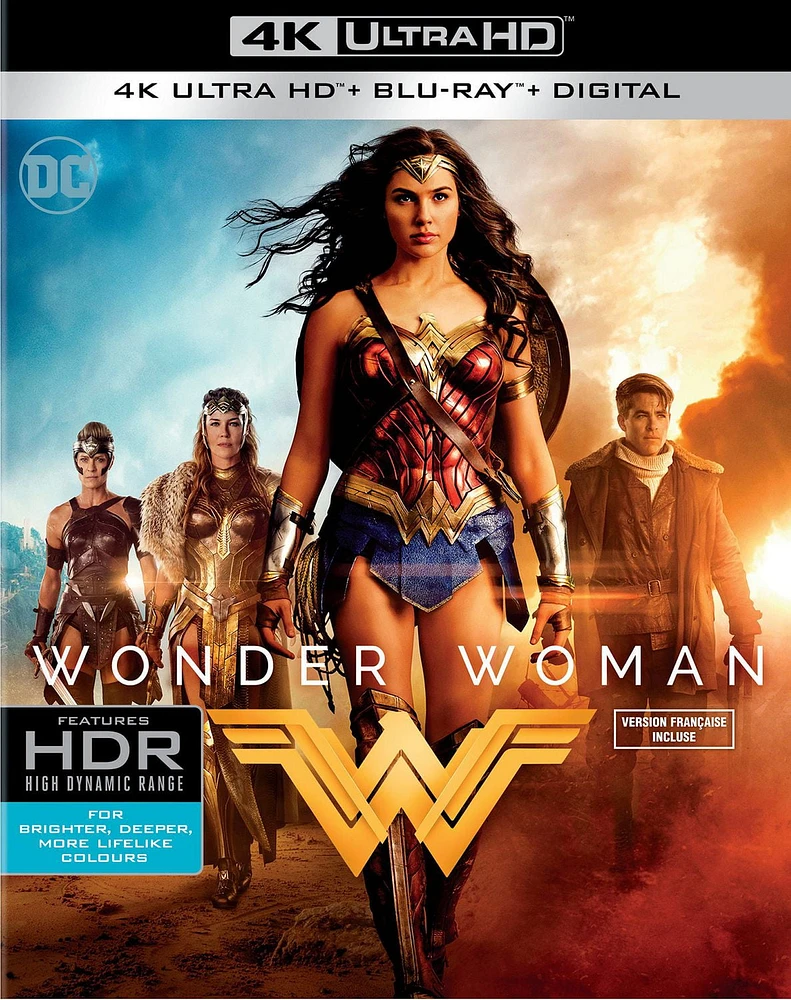 Wonder Woman (4K Ultra HD + Blu-ray + Digital) (Bilingual)