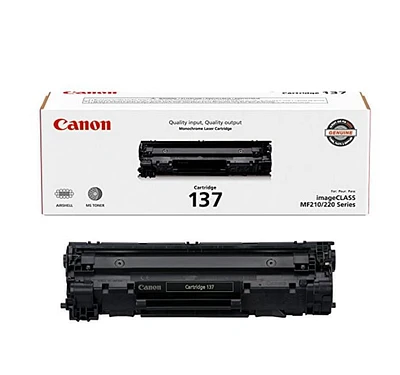 Canon Original 137 Toner Cartridge - Black, Black