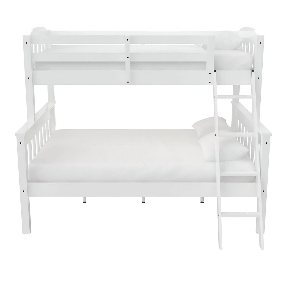 Airlie Twin-Over-Full Bunk Bed with Ladder