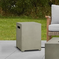Cache réservoir de propane en Gris