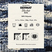 Bernat® Blanket Extra™ Yarn, Polyester #7 Jumbo, 10.5oz/300g, 97 Yards